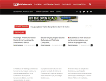 Tablet Screenshot of portalcaetanos.com.br